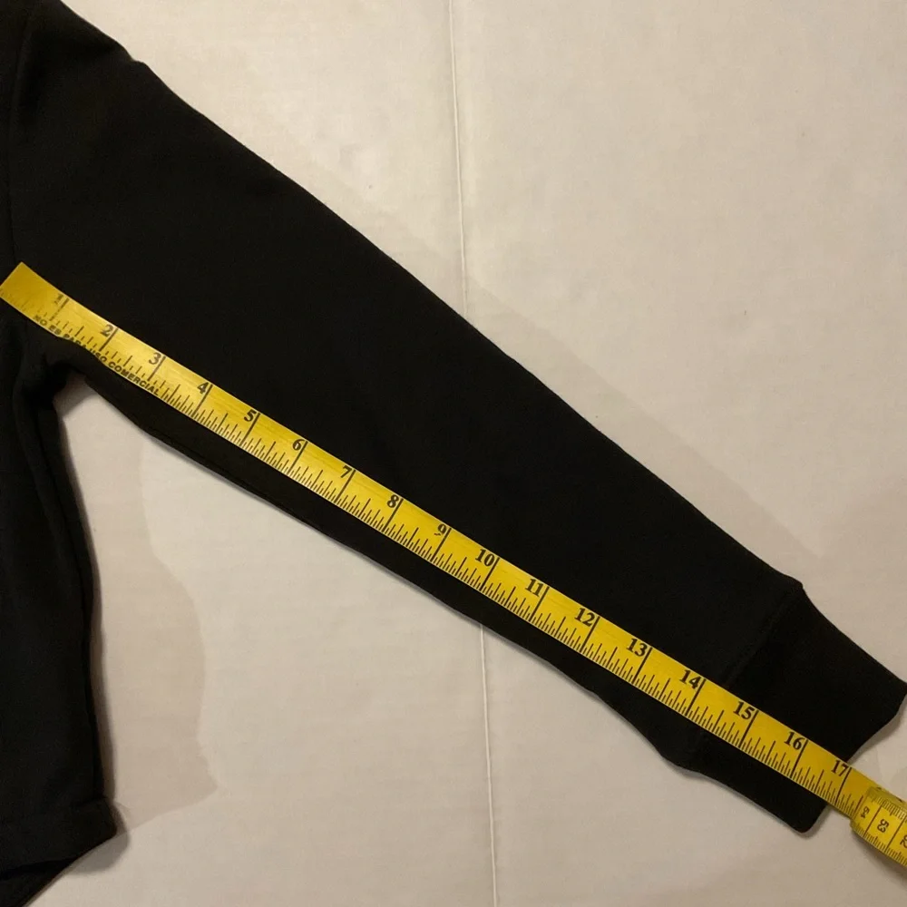 The North Face Girls Fleece Pullover Hoodie Black - Picture 5 of 9